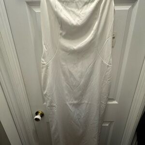 BHLDN Elegant White Wedding Dress